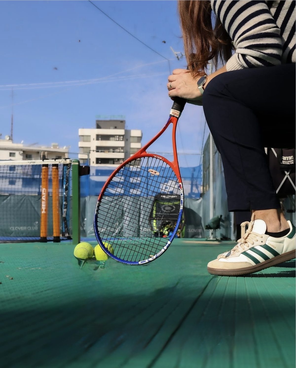 Clover Club tennis court